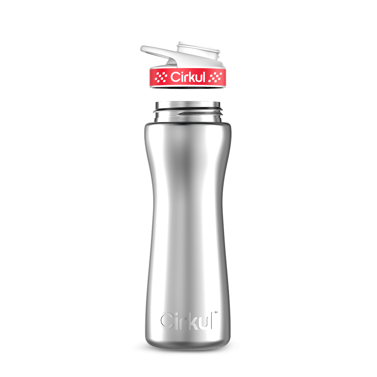 22oz. Stainless Steel Bottle & Comfort Grip Lid - Modern Carry
