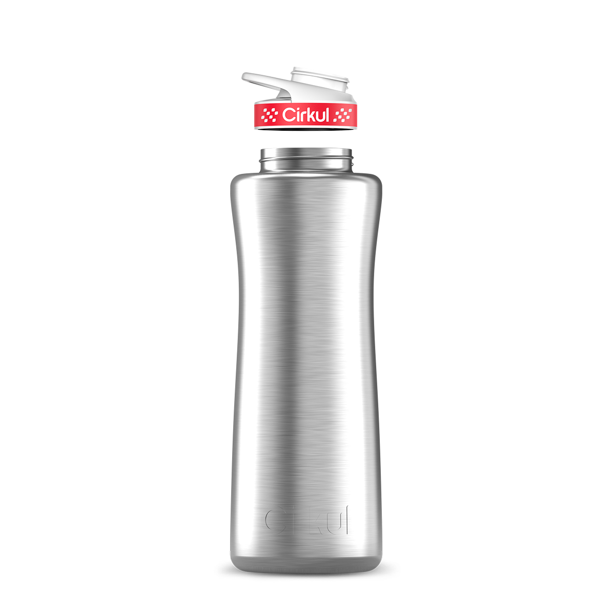 42oz. Stainless Steel Bottle & Comfort Grip Lid - Travel Bottle