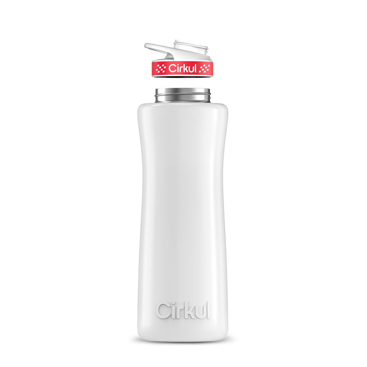 42oz. Stainless Steel Bottle & Comfort Grip Lid - Travel Bottle