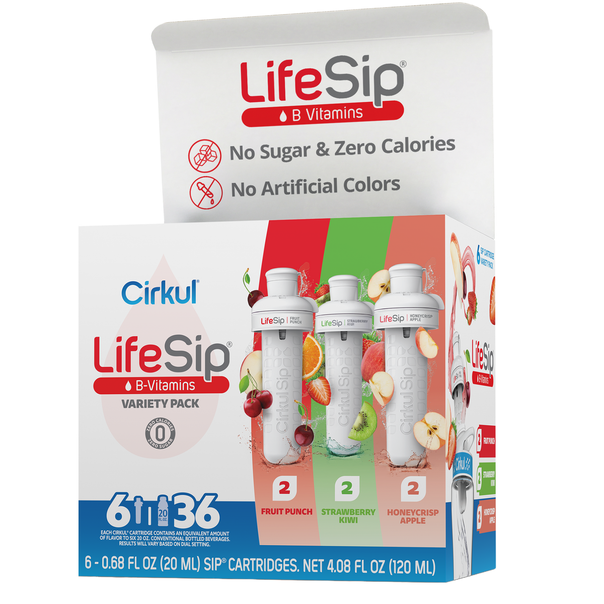 LifeSip® 6-Pack Variety Pack - Fresh Pack