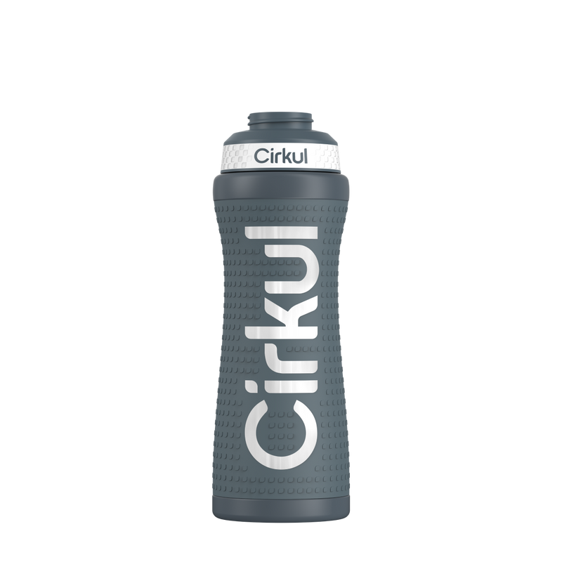 22oz. Grip Stainless Steel Bottle & Sport Lid - Travel Bottle
