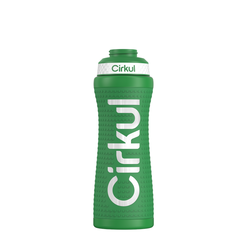 22oz. Grip Stainless Steel Bottle & Sport Lid - Travel Bottle