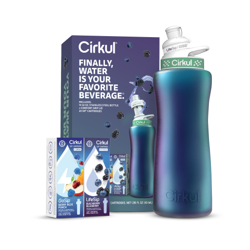 32oz. Chameleon Stainless Steel Bottle Starter Kit - Home Hydration