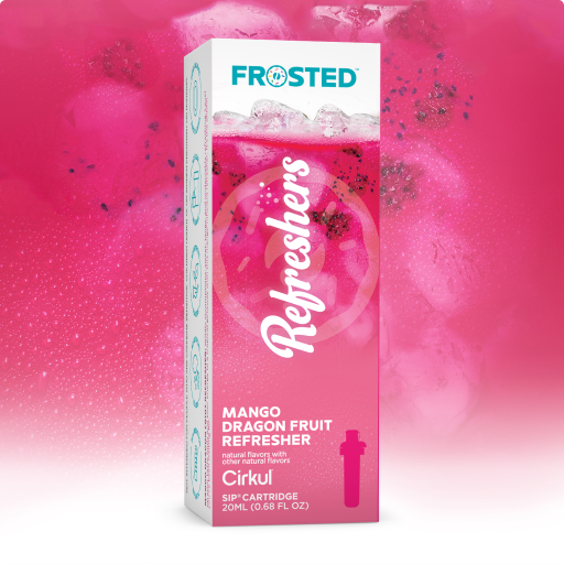 Frosted Mango Dragon Fruit Refresher - Smooth Chill