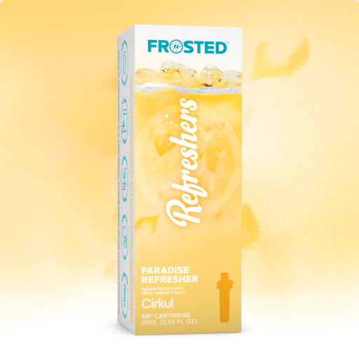 Frosted Paradise Refresher - Crisp Pour