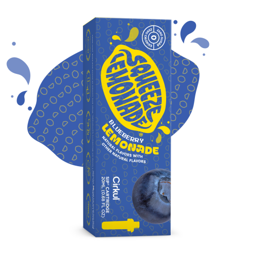 Squeeze Blueberry Lemonade - Summer Sip