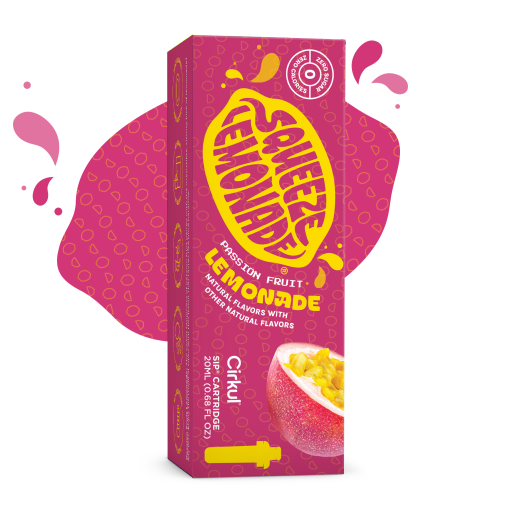 Squeeze Passion Fruit Lemonade - Fresh Squeeze