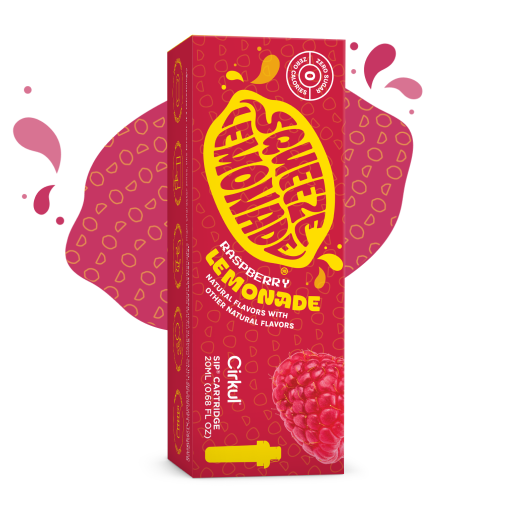 Squeeze Raspberry Lemonade - Lemon Glow
