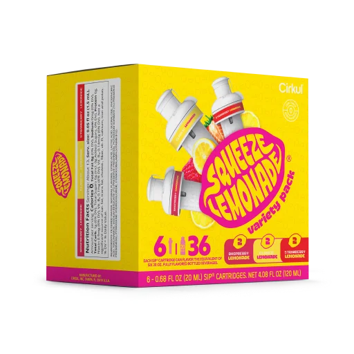 Squeeze Lemonade® 6-Pack Variety Pack - Bright Citrus Set